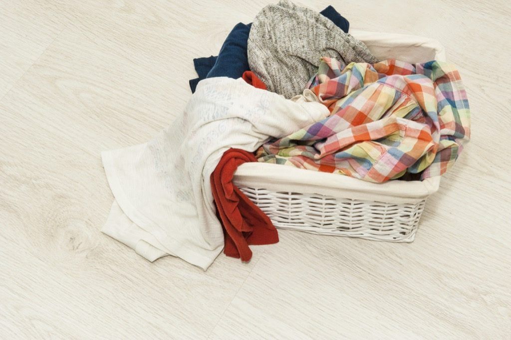 Мръсни дрехи, пране Организирано