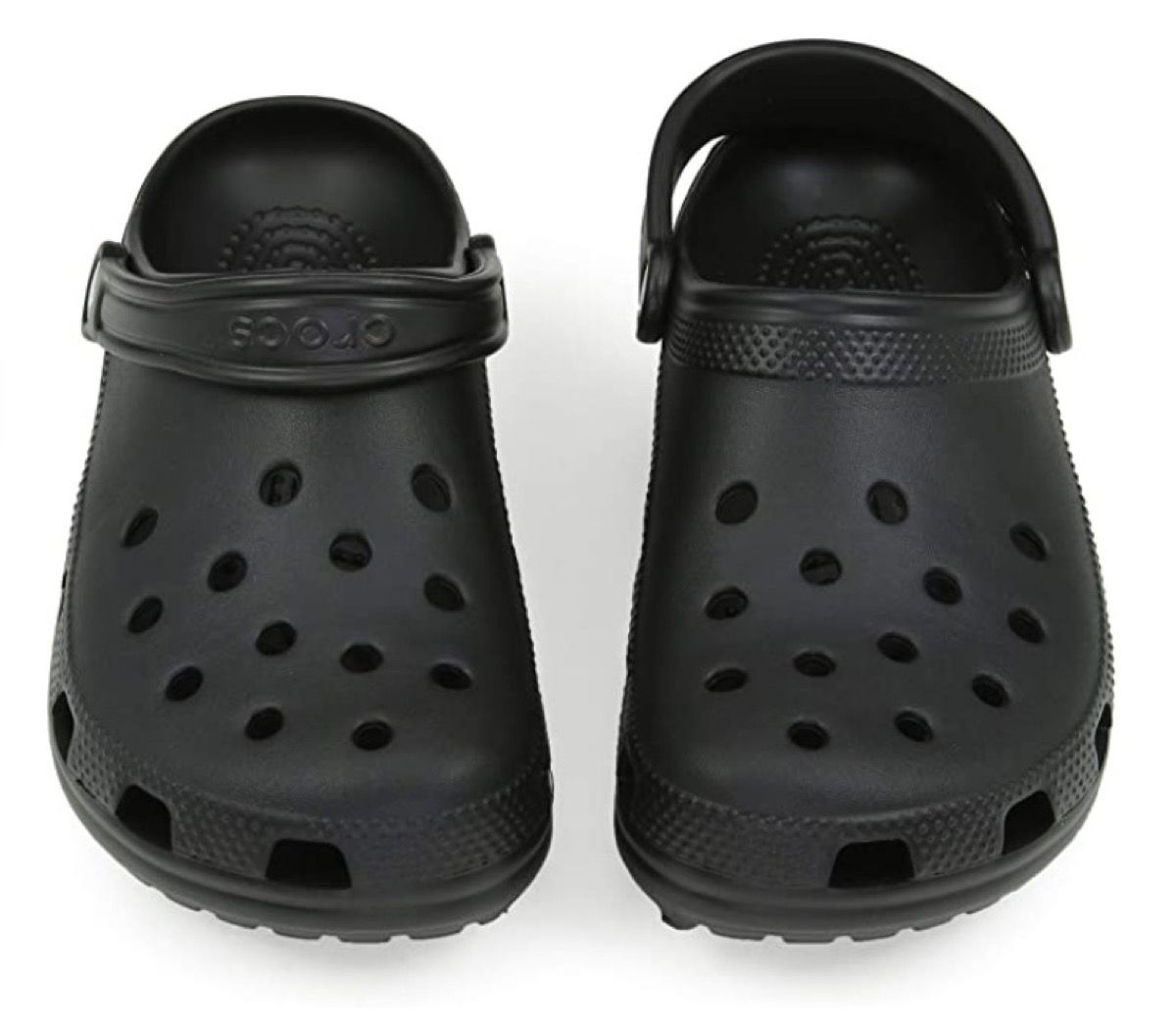 mustad crocs-sandaalid