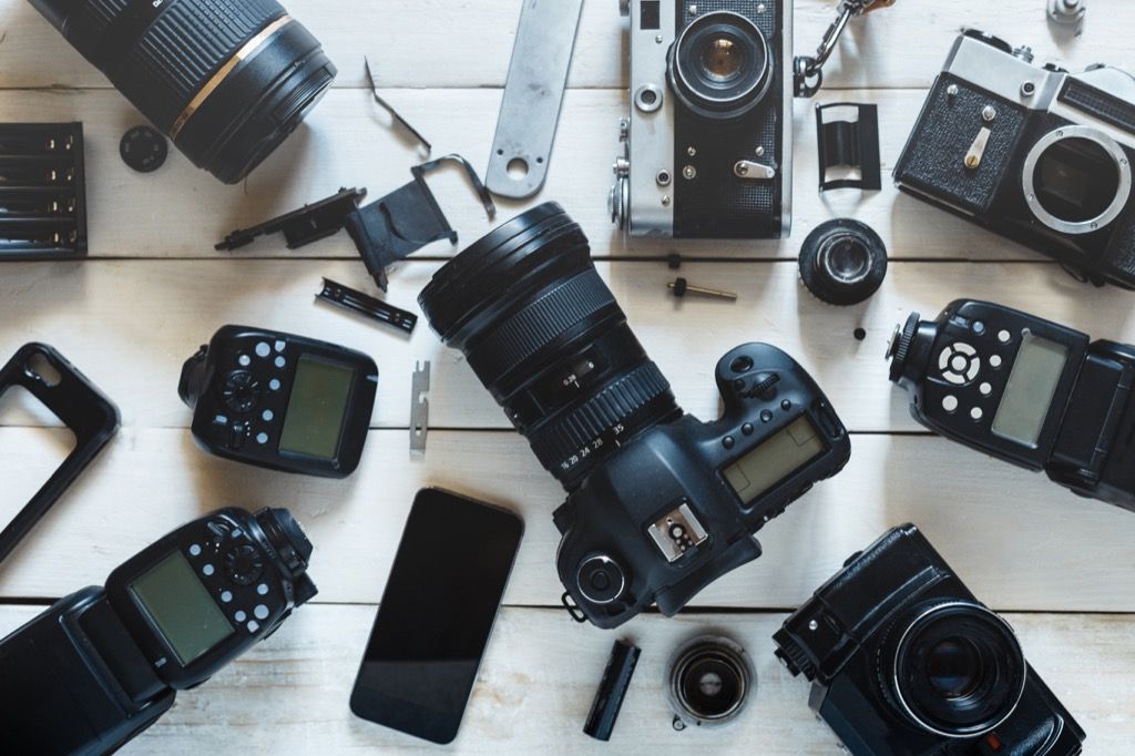 fotoaparát, notebook, nabídky, slevy