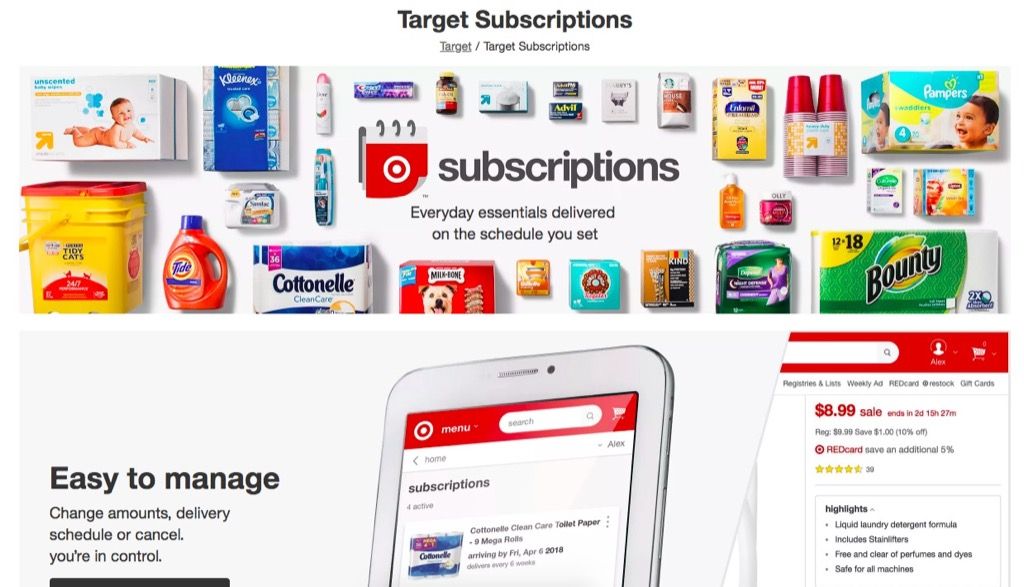 Target Abonnements {Target Shopping Secrets}