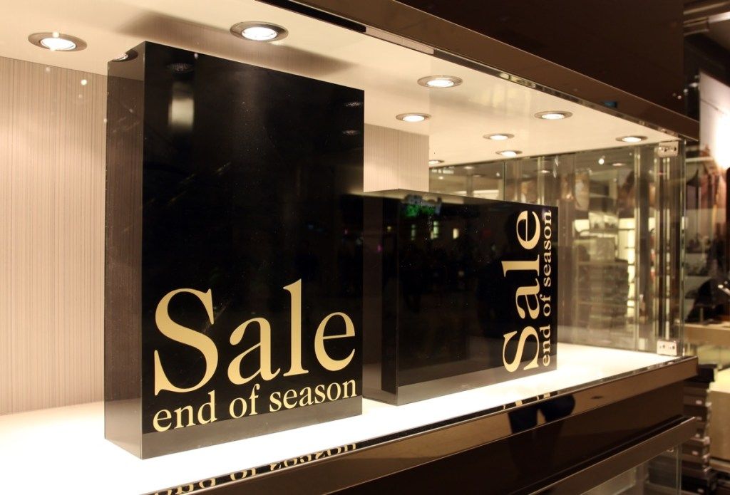 Zeichen für Ende der Saison Sale {Smart Shopping Habits}