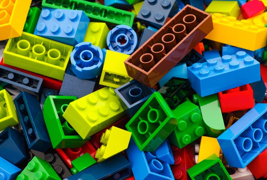 Piezas de Lego hechos asombrosos