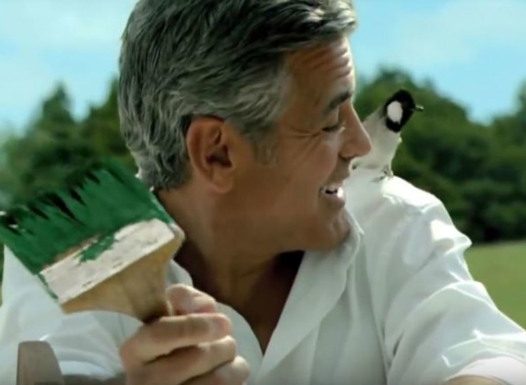 Respaldos de celebridades de George Clooney Kirin