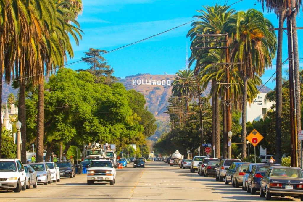 لاس اینجلس ، کیلیفورنیا میں ہالی ووڈ کی علامت