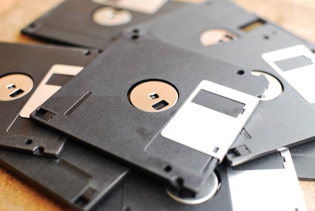 Disketler, eski şeyler