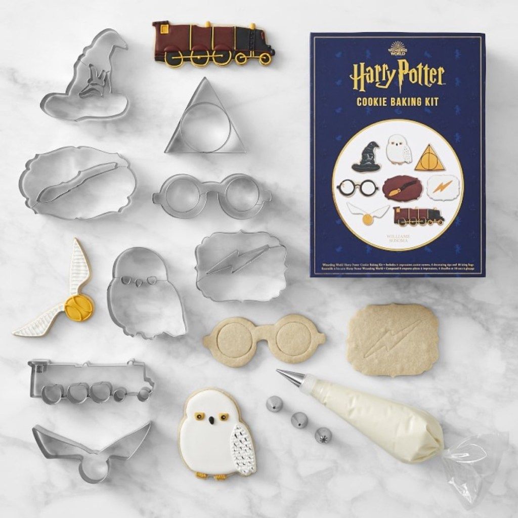 Cortadores de galletas de Harry Potter {Regalos para los fanáticos de Harry Potter}