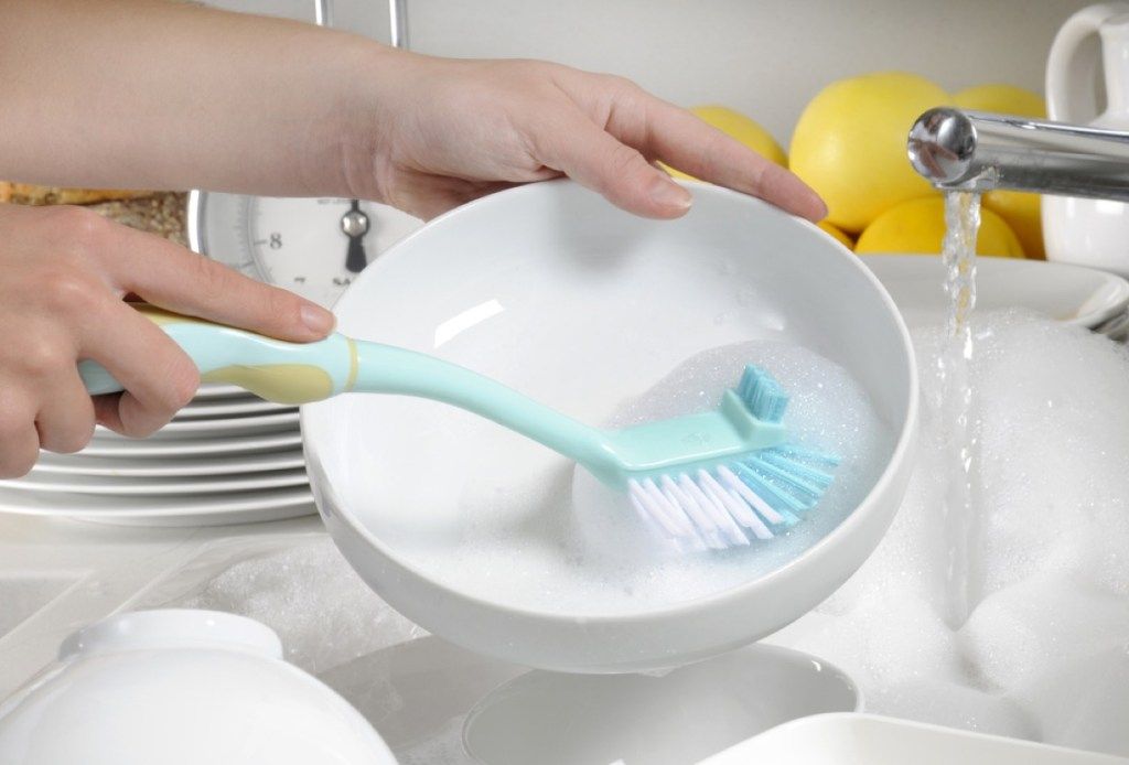 perie de spălat din plastic, cât de des ar trebui să înlocuiți produsele de curățare