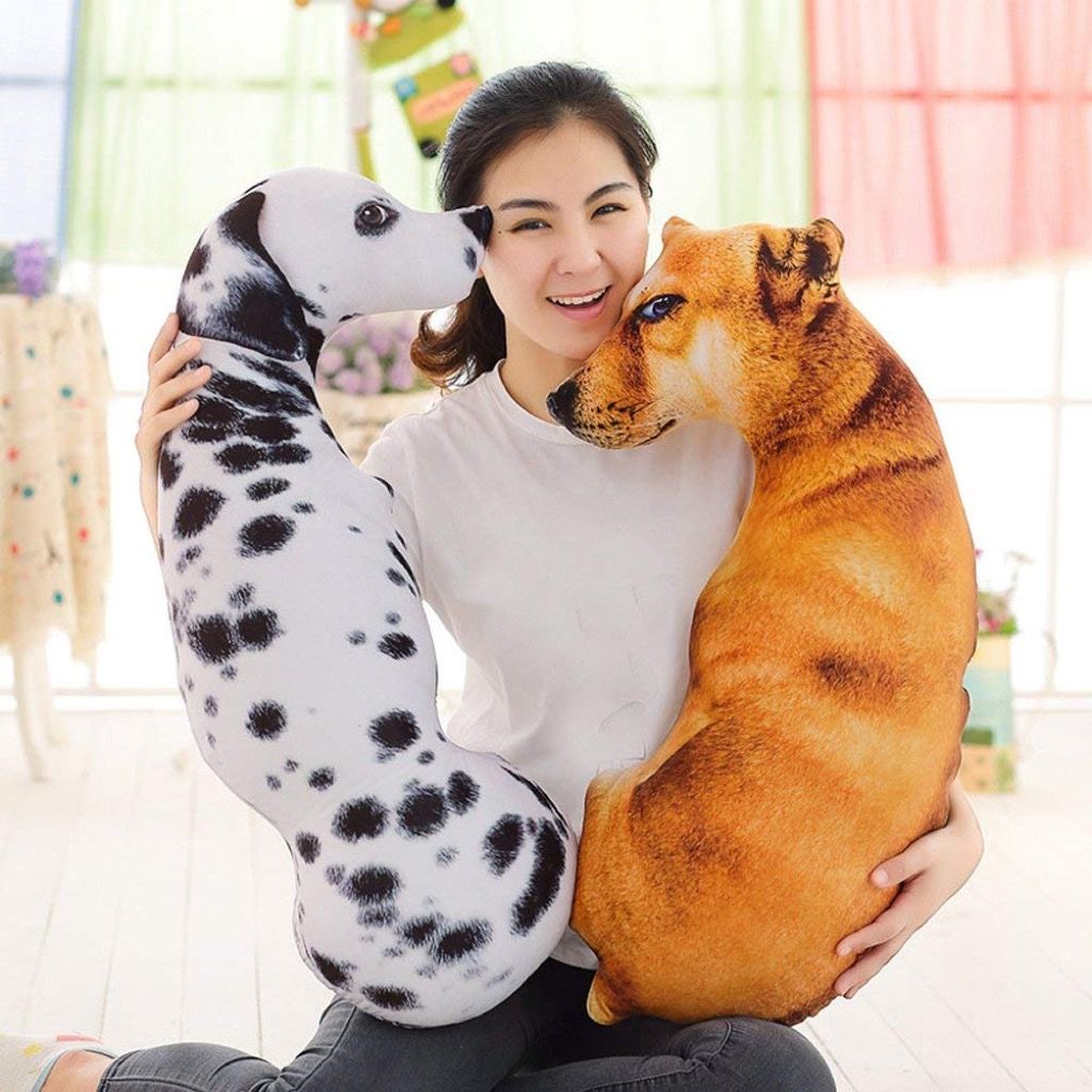 3D šunų pagalvės beprotiškiausi „Amazon“ produktai
