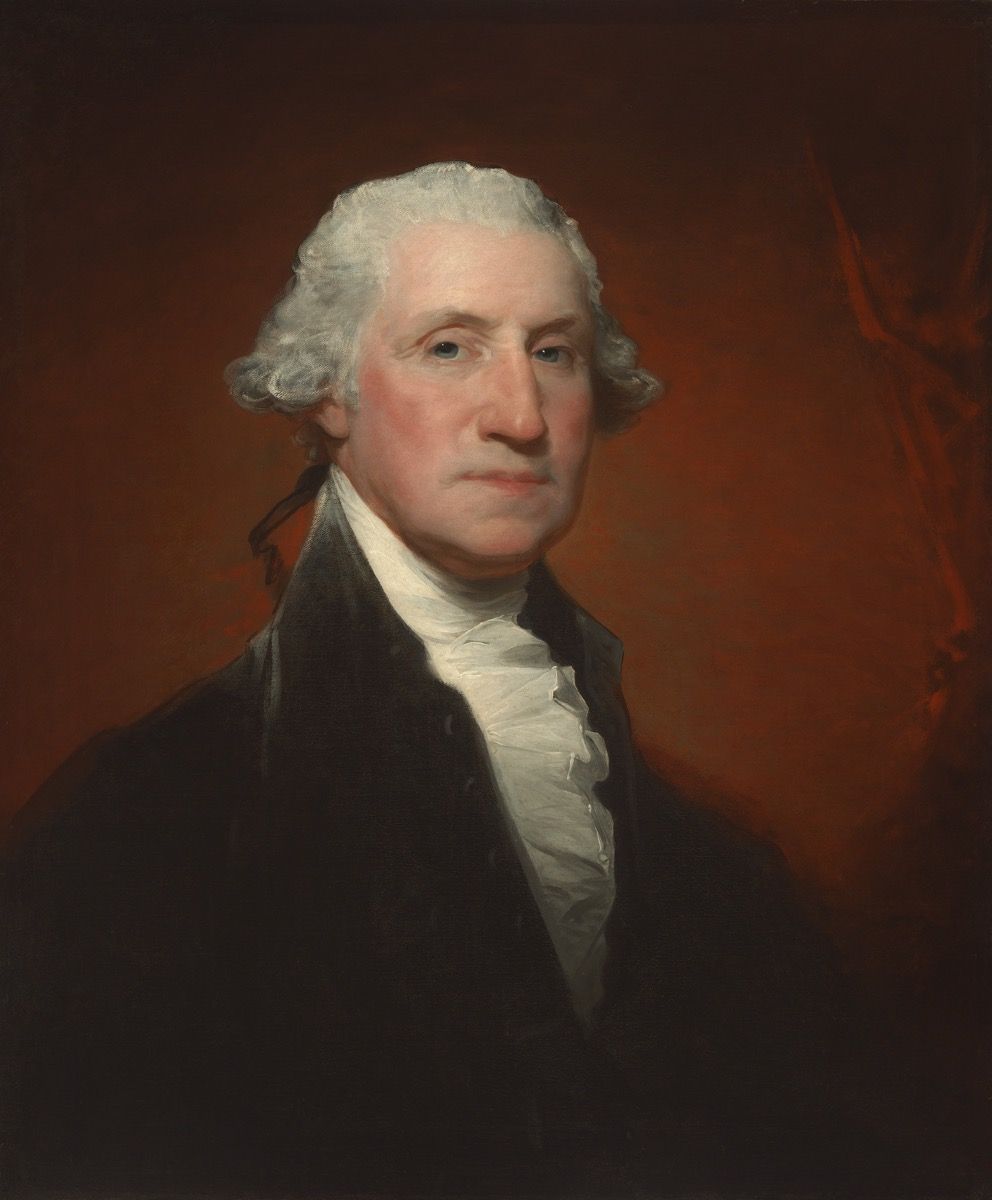 Retrato de George Washington por Gilbert Stuart