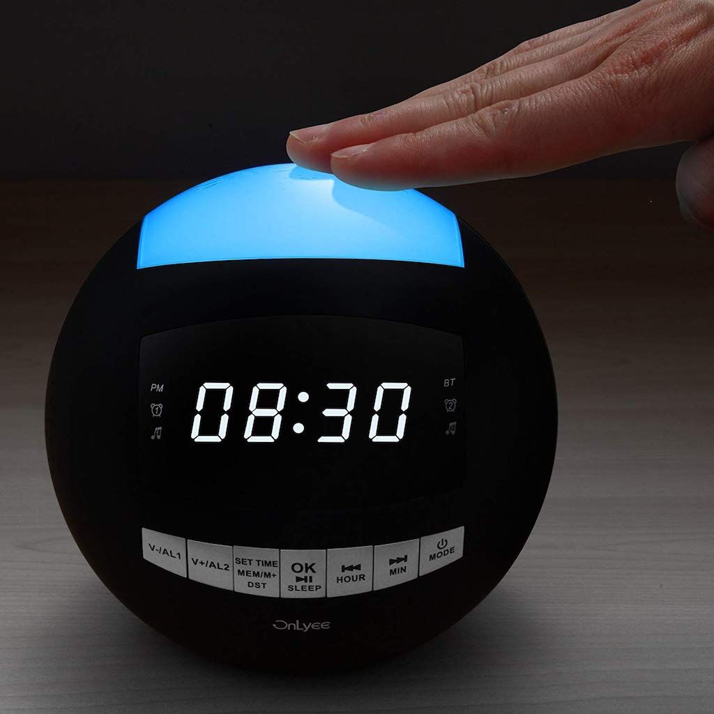 Rellotge despertador de dormitori d’Amazon
