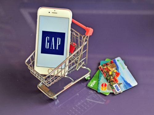   Лого на Gap до кредитни карти