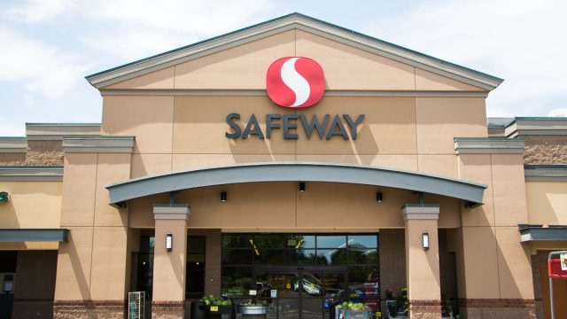   Ubicación de la tienda de comestibles Safeway en Eugene, Oregón.