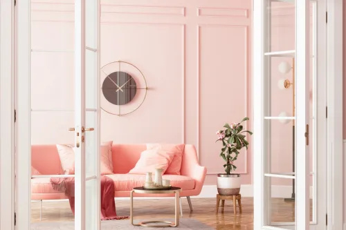   vaigu rozā istaba