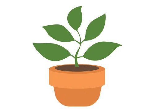   Emoji de planta em vaso