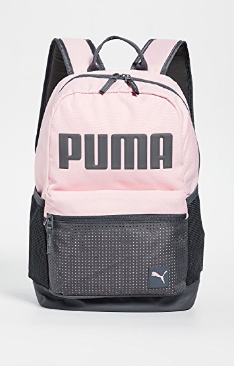 rozā Puma mugursoma - labākās koledžas mugursomas