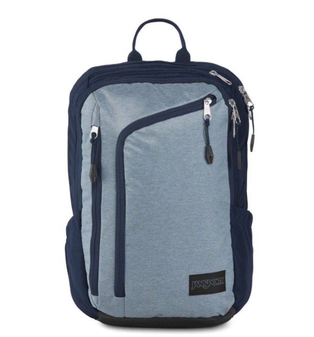 kék és szürke jansport hátizsák, a legjobb egyetemi hátizsákok