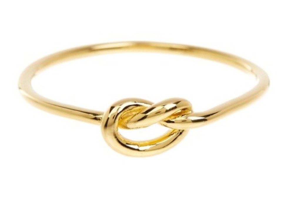 טבעת קשר זהב