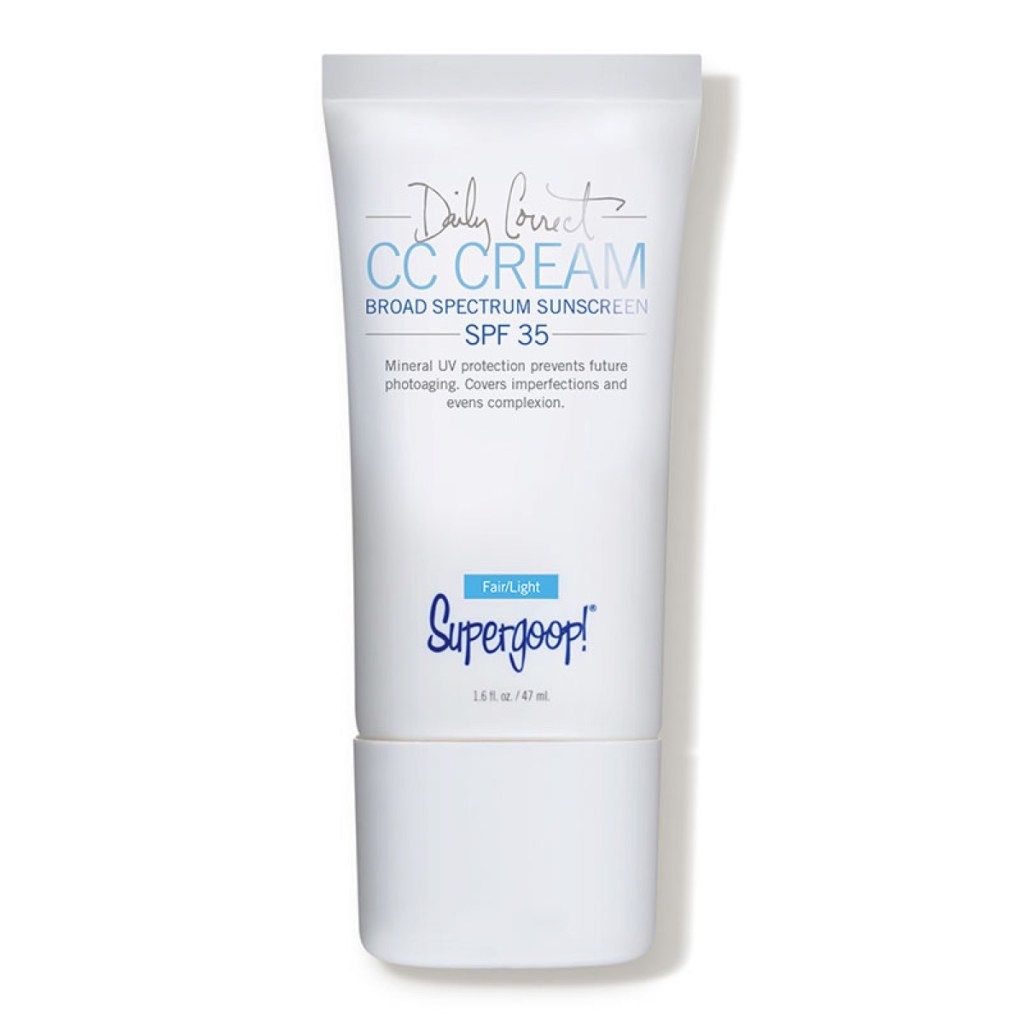 Geautoriseerde detailhandelaar Supergoop! ® Daily Correct CC Cream SPF 35 - Redelijk licht (1.6 fl oz.)