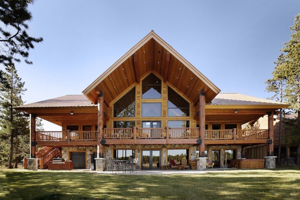 Дървен дом в Грузия най-популярните стилове на къщи