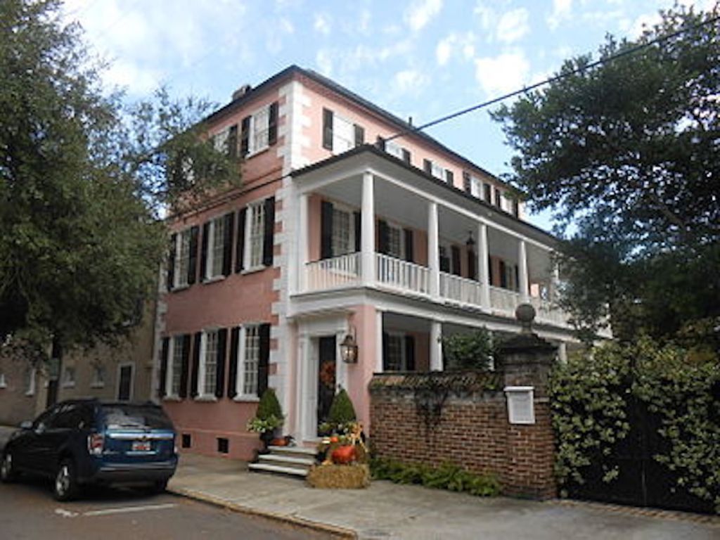 Pietų Karolinos Charleston Half House populiariausi namų stiliai