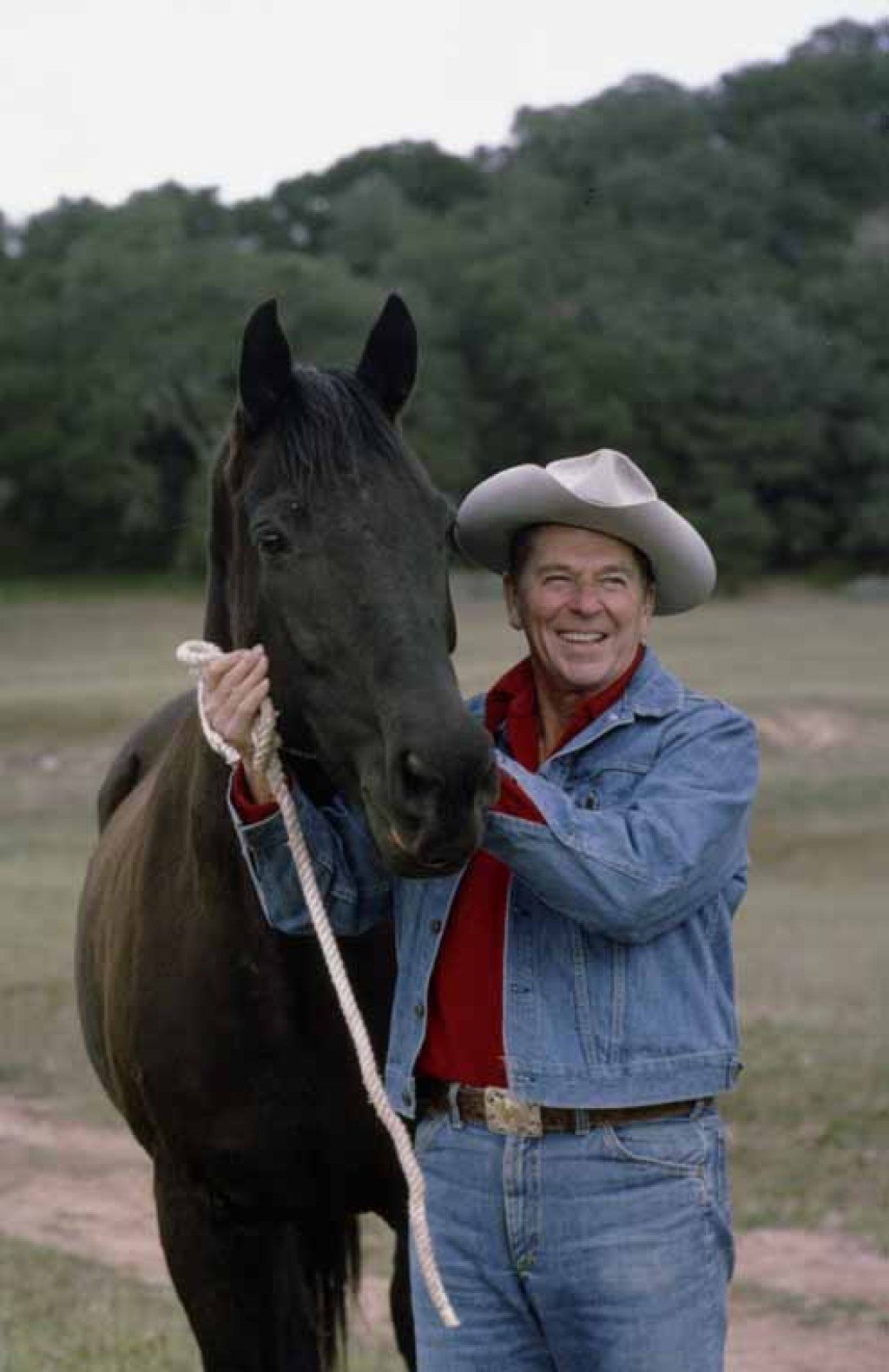Stonwashed Jeans Ronald Reagan kläder som förändrade kultur