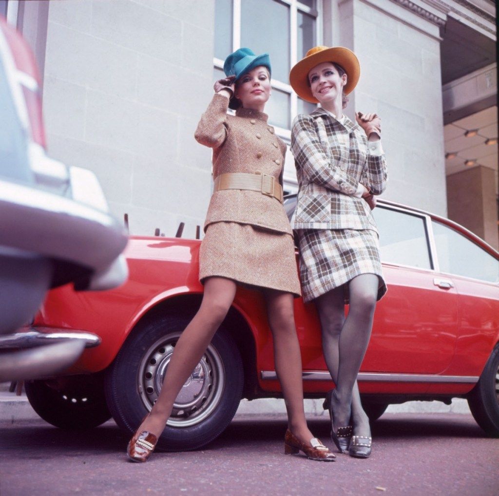 Trajes de tweed de los años 60