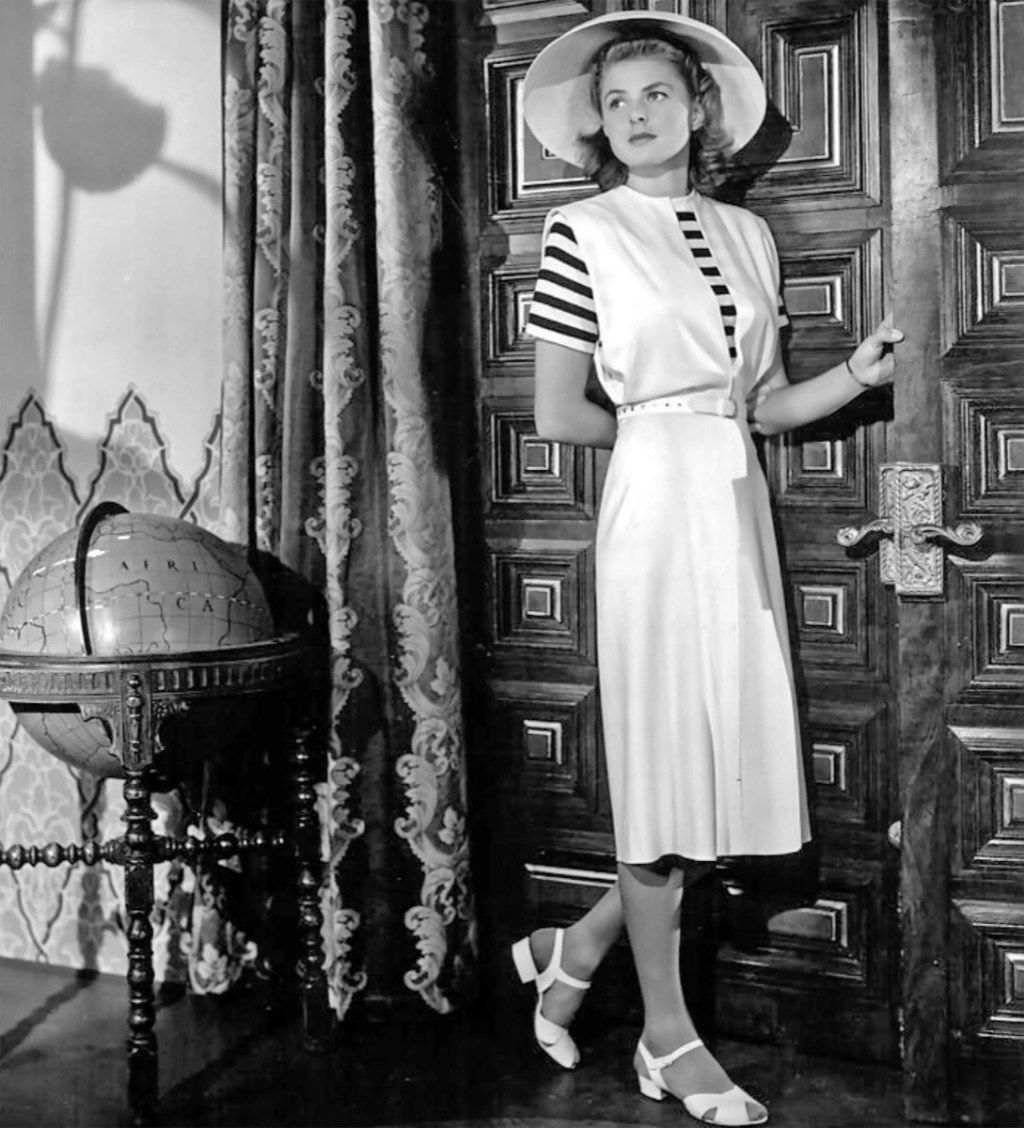 Film CASABLANCA 1942 Warner Bros z Ingrid Bergman