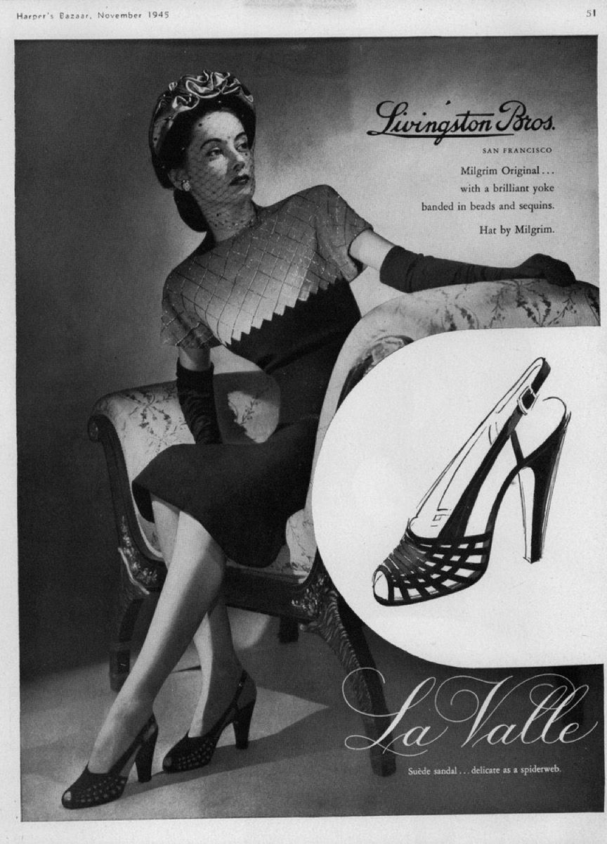 Strappy Heels 1940-ih