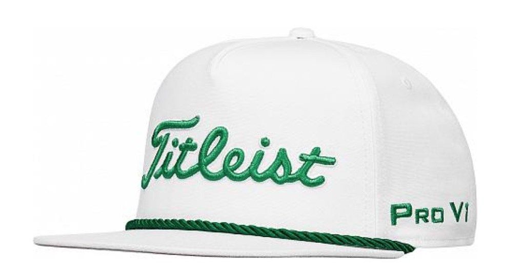 หมวกกอล์ฟ - Titleist Tour Rope Flat Bill Snapback Adjustable Golf Hats