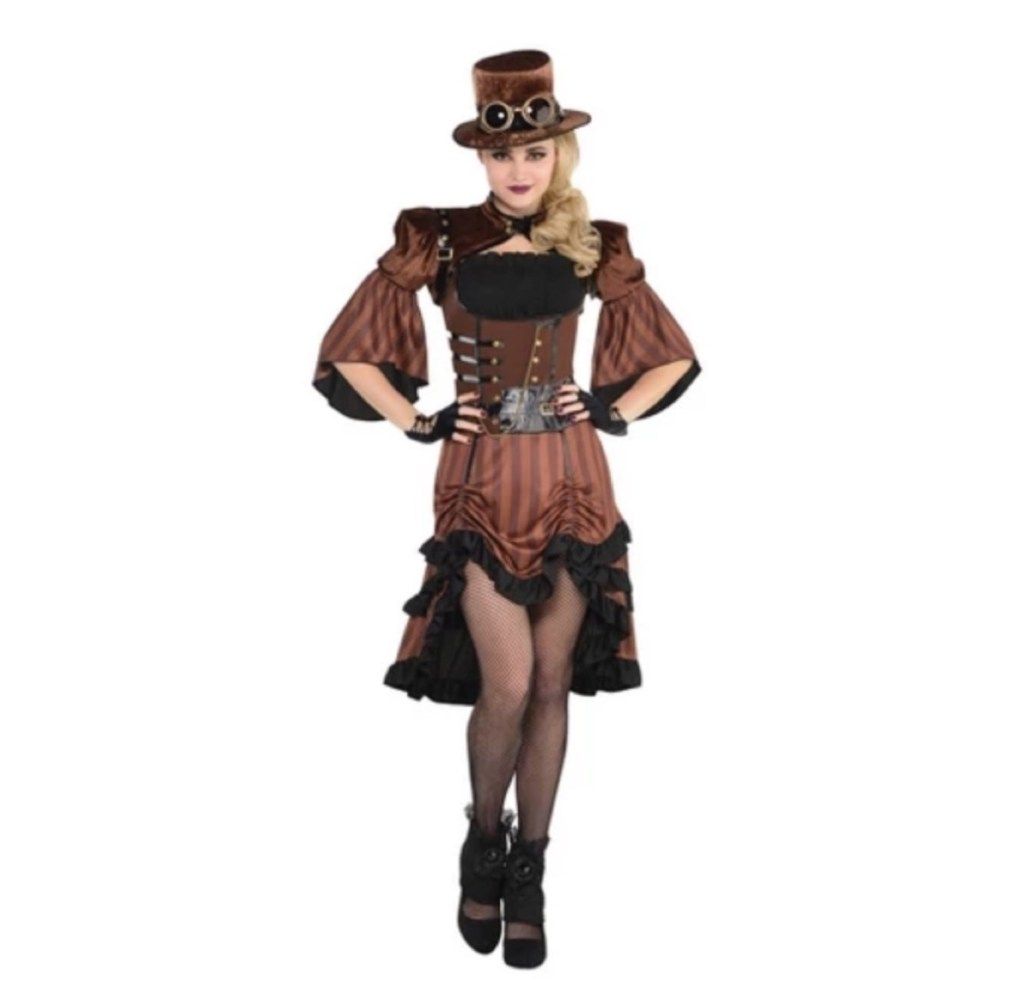 kostum steampunk, ciljni kostumi za noč čarovnic