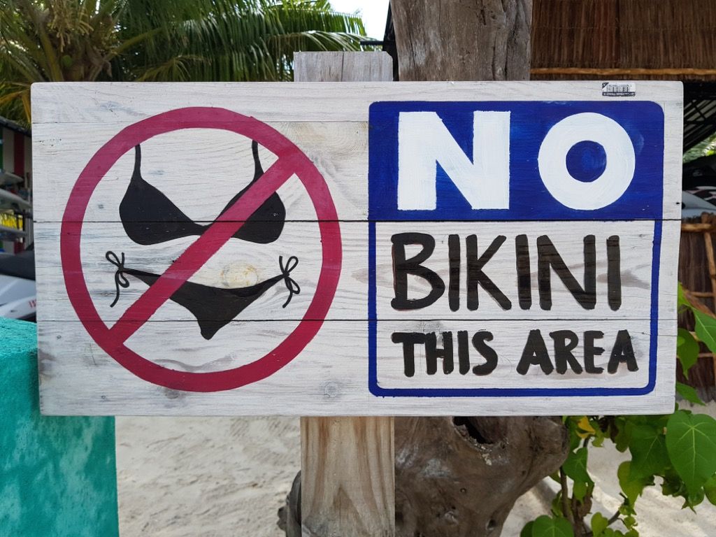bikini deska