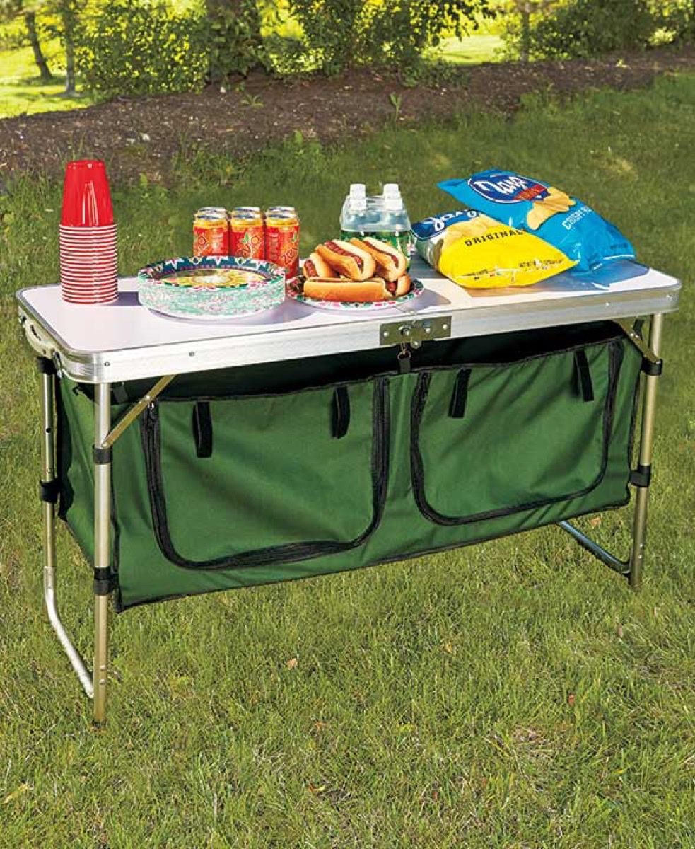 mesa de camping portátil de la colección Lakeside