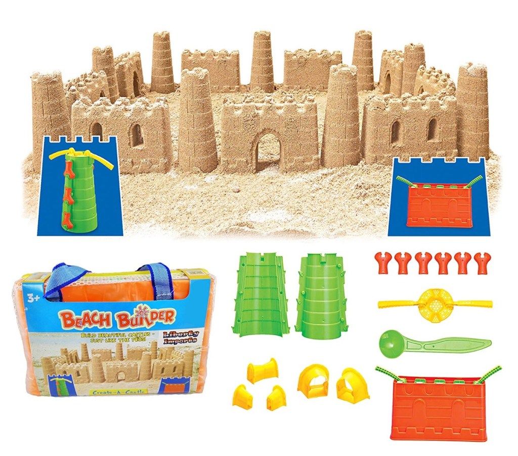 kit de construcción de castillos de arena