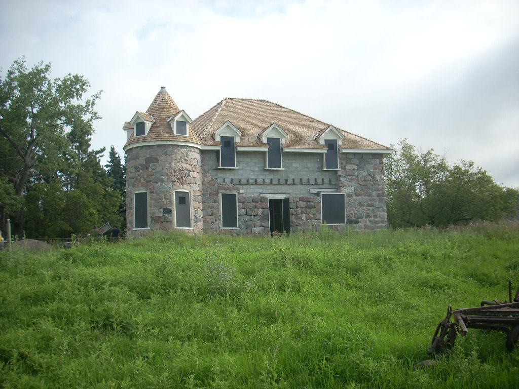 Põhja-Dakota Coghlini lossi kõige pöörasemad majad