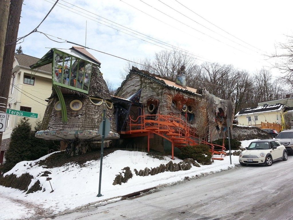 Mushroom House Ohio nejbláznivější domy