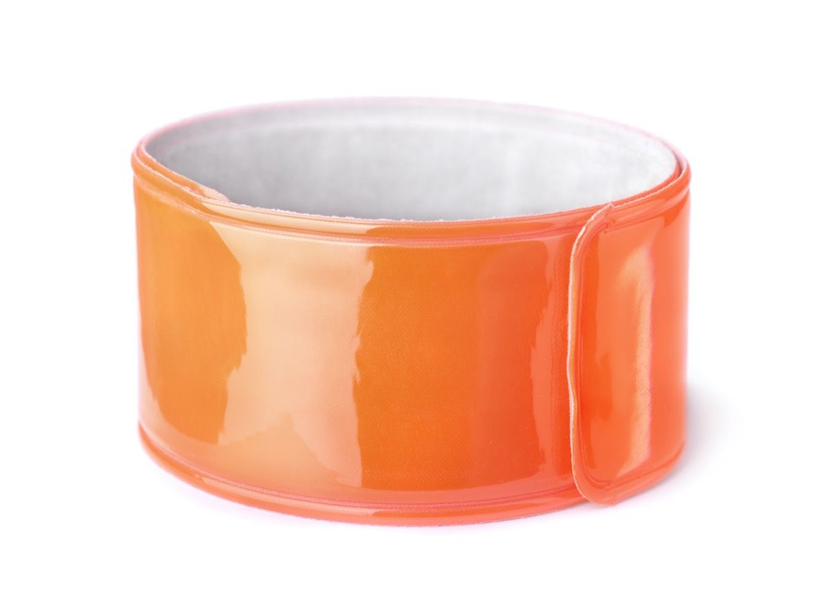 bracelet slap orange
