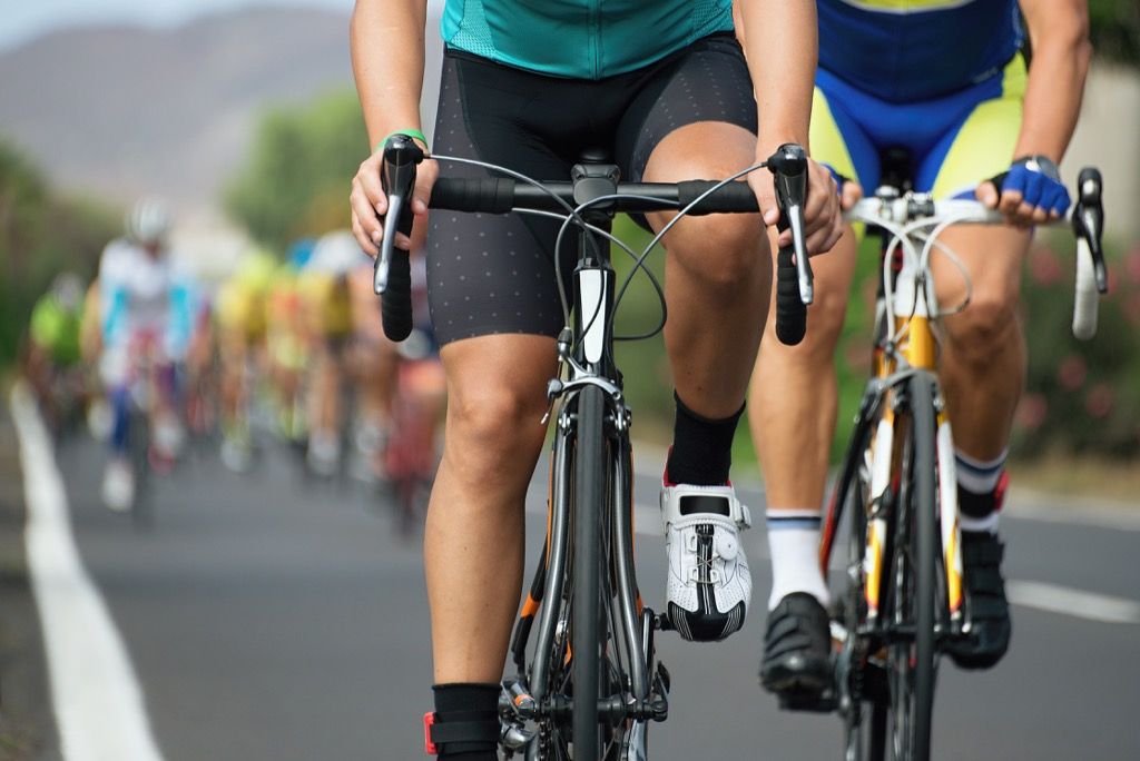Sykkel shorts, noe ingen mann over 40 bør ha på seg