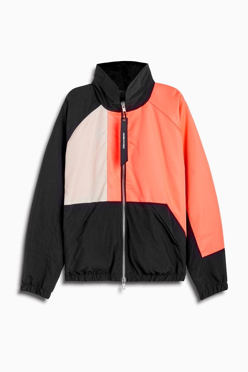neonska barvna jakna