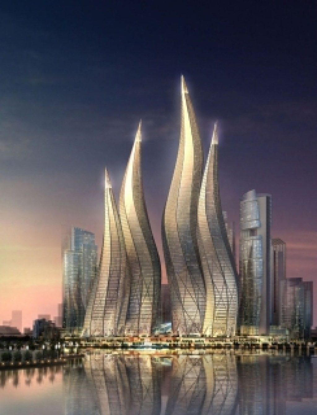 Dubai Towers Dubai Najbolj nore zgradbe, ki se nikoli niso zgodile