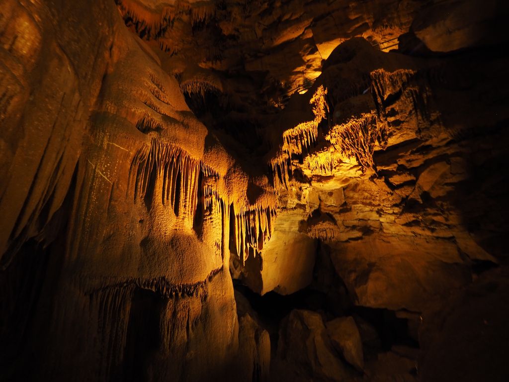Národní park Mammoth Cave Surrealistická místa v USA