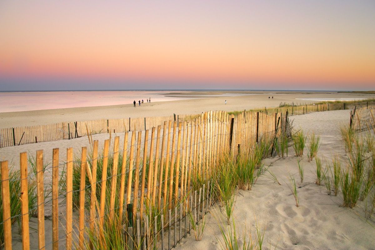 cape cod morska obala v Massachusettsu navaja naravne čudeže