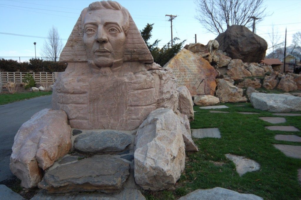 joseph smith sfinx statue