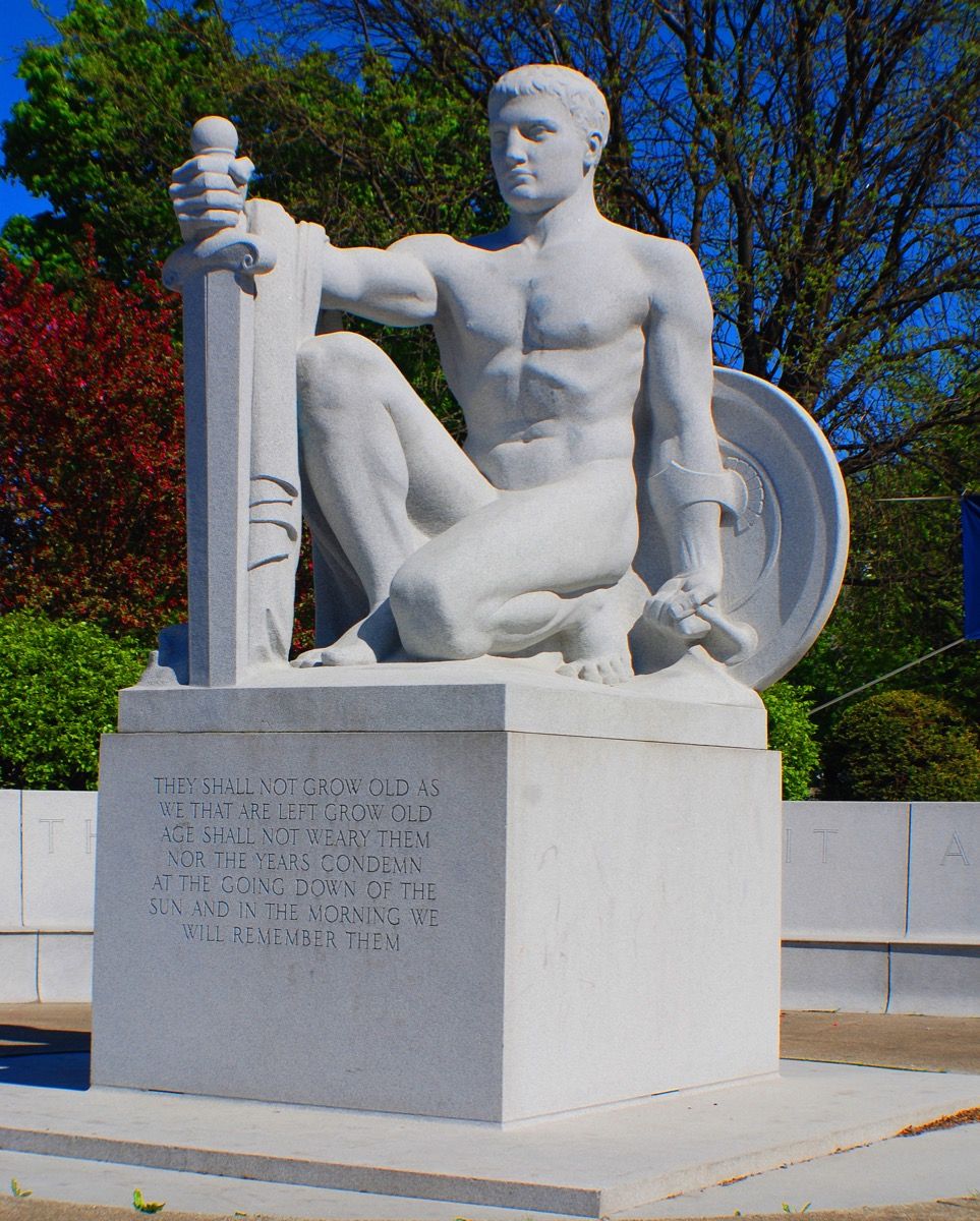 szepczący posąg Barre Vermont