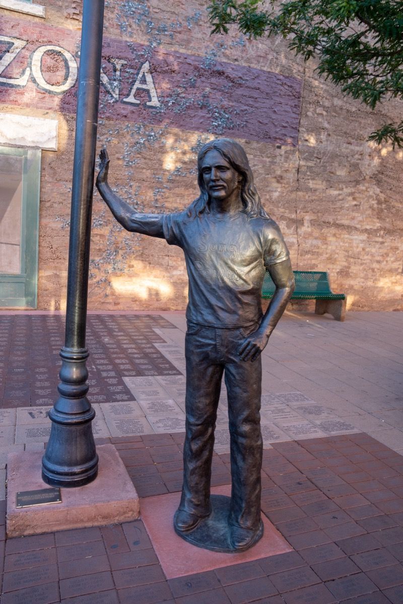 статуя на Глен Фрей Аризона