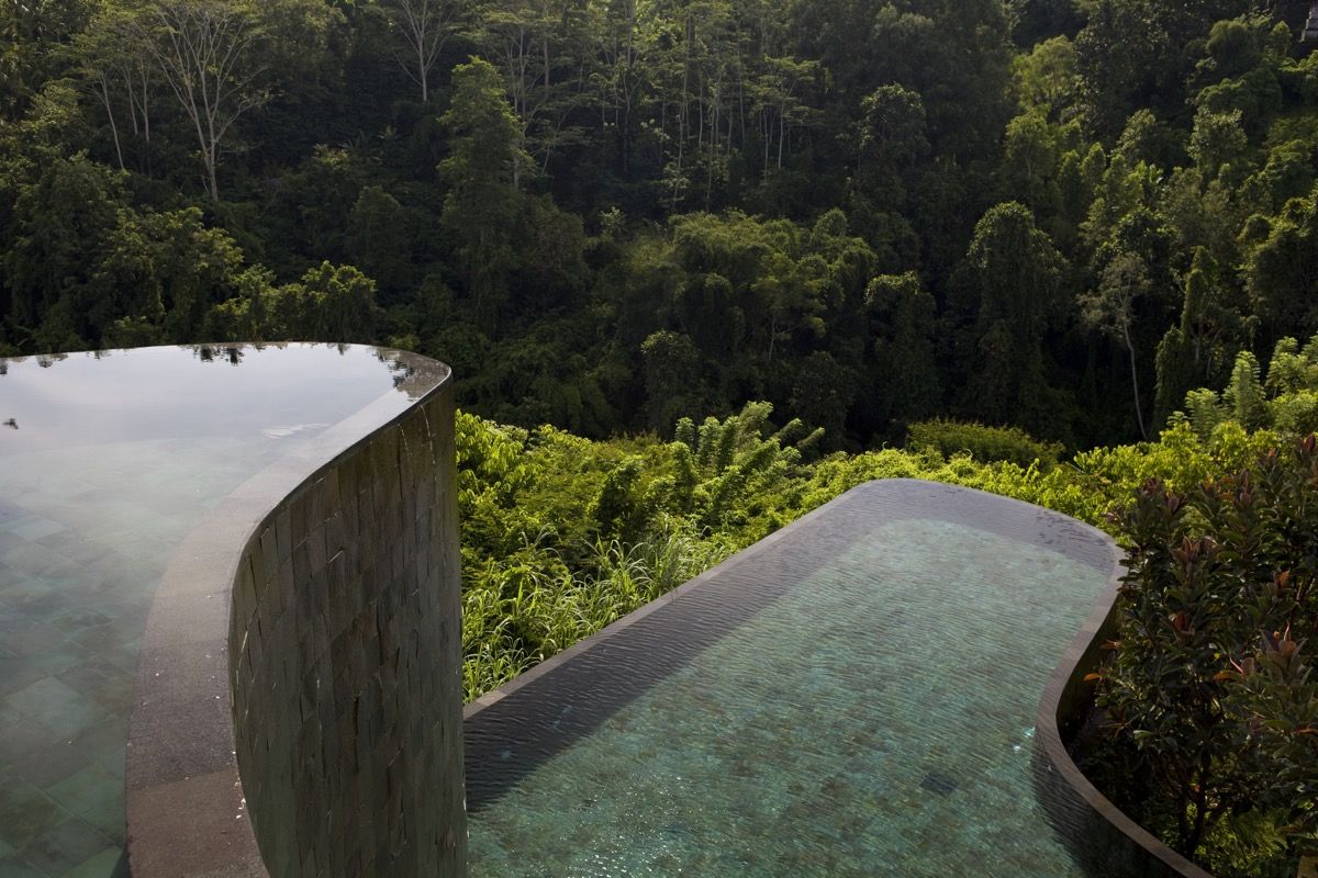 Piscinas infinitas con un diseño único de Bali, Indonesia
