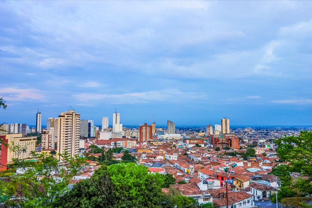 콜롬비아 칼리 세계에서 가장 깨끗한 도시