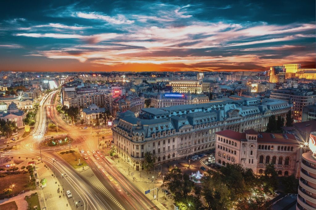 Букурещ, Румъния Най-чистите градове в света