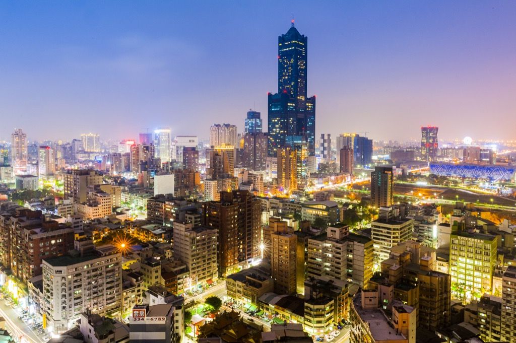 كاوشيونغ ، تايوان أنظف مدن العالم