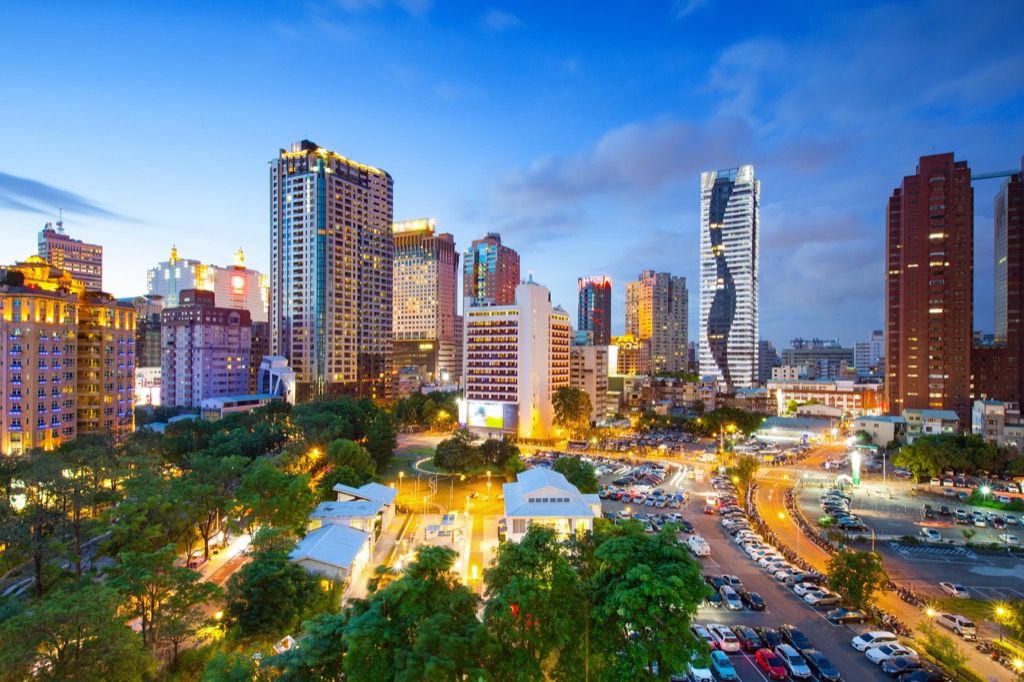 Taichung, Ταϊβάν Καθαρότερες πόλεις στον κόσμο