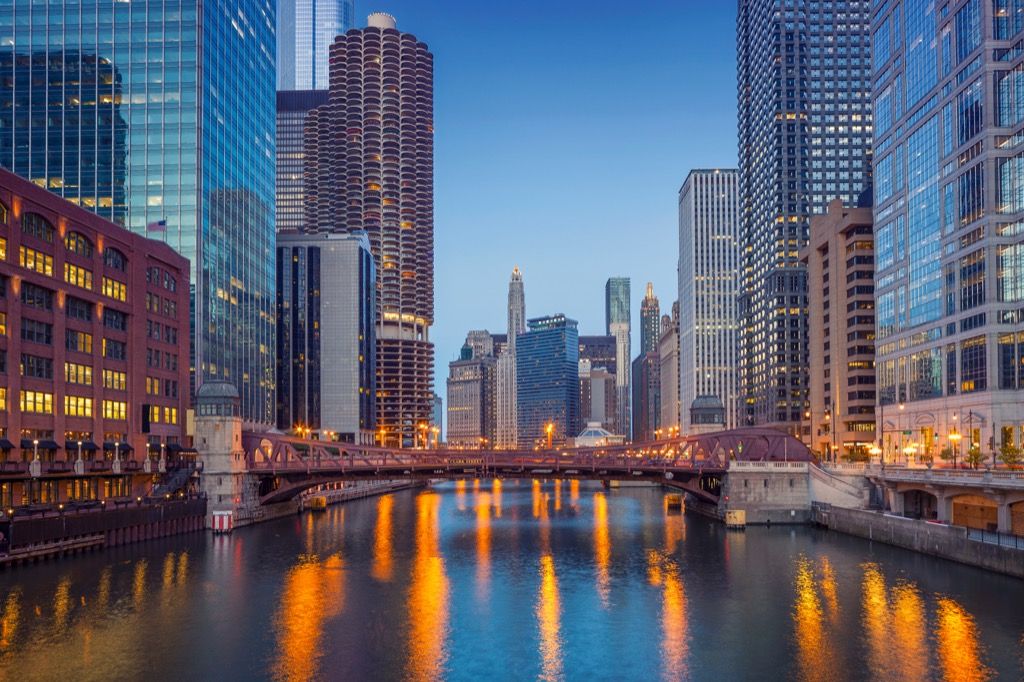 Chicago renaste städer i världen